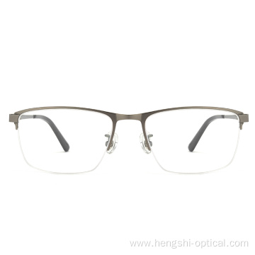 Computer Eyewear Men Pure Semi BetaTitanium Eyeglasses Optical Frame Glasses